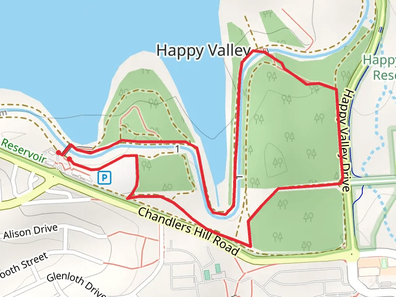 Woodland Loop - Happy Valley Reservoir
