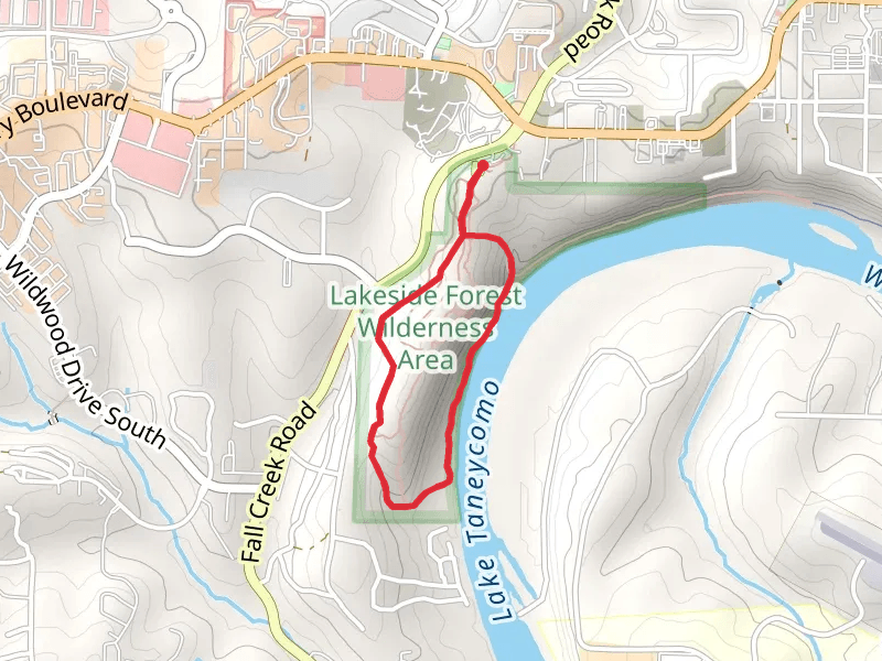 Table Rock Lake Loop Walk