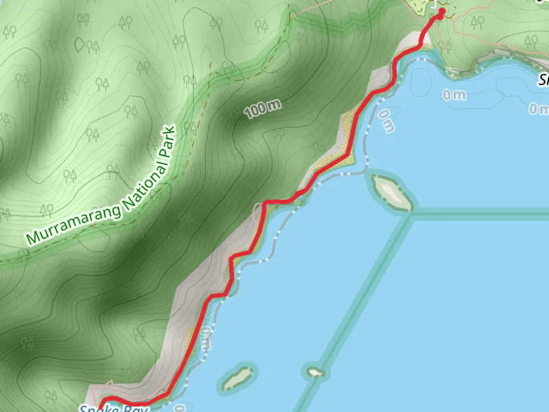 Pretty Beach to Snake Bay Track