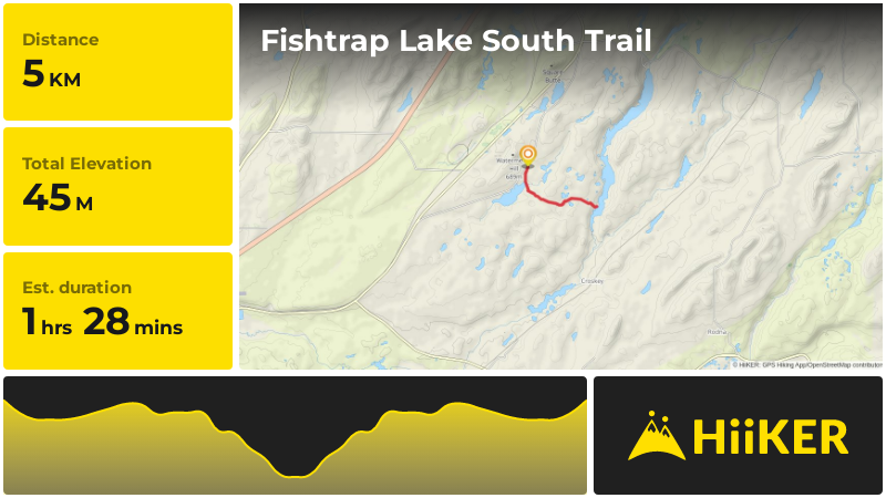 Fishtrap Lake South Trail | Lincoln County | Washington