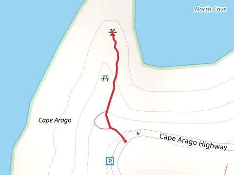 Cape Argo North Cove Trail