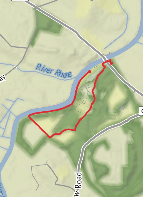 County Armagh Walking mobile static map