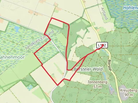 Bersenbruecker Land Weg and Vossberg