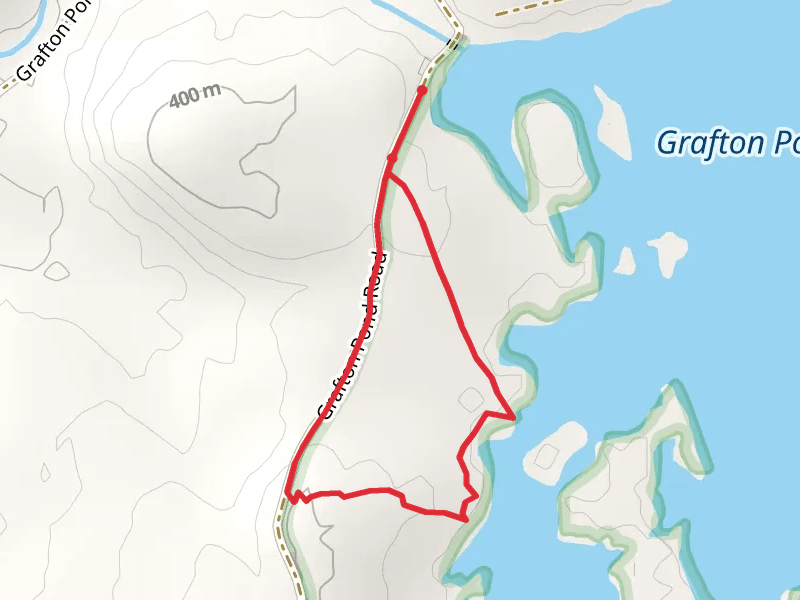 Walk along Grafton Pond