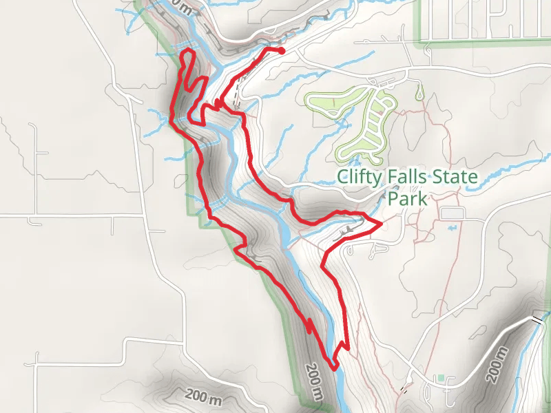Big Clifty Creek Loop via Trail 2 and Trail 5