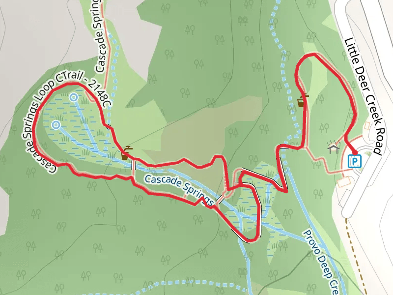 Cascade Springs Loop Trail