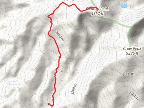 Elkhorn Peak via Diego Town Road