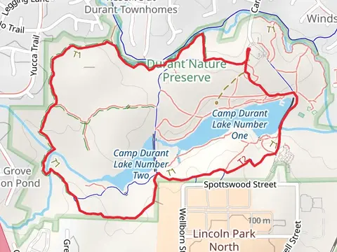 Camp Durant Lakes Loop