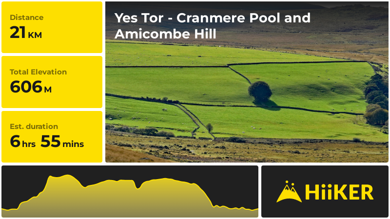 Yes Tor - Cranmere Pool and Amicombe Hill | Devon | England