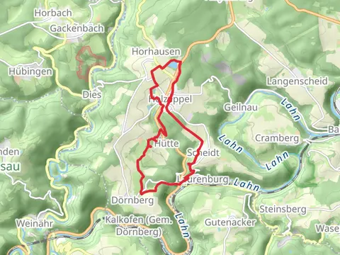 Burgweg and Grubenwanderweg