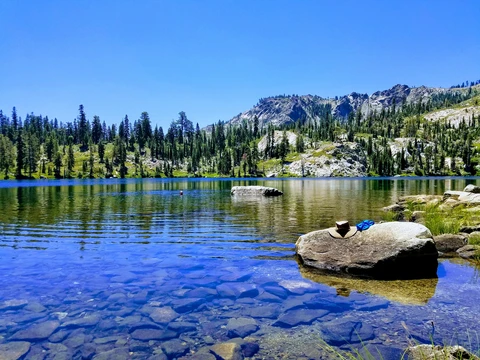 Grass Lake from North Lake Campground