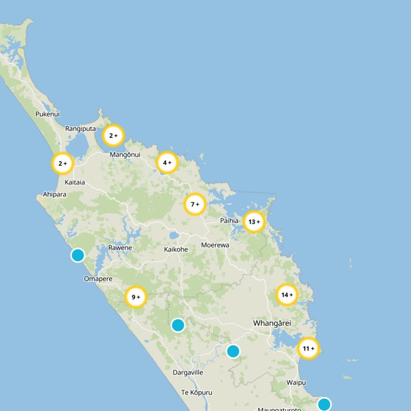 Northland Region Static Map