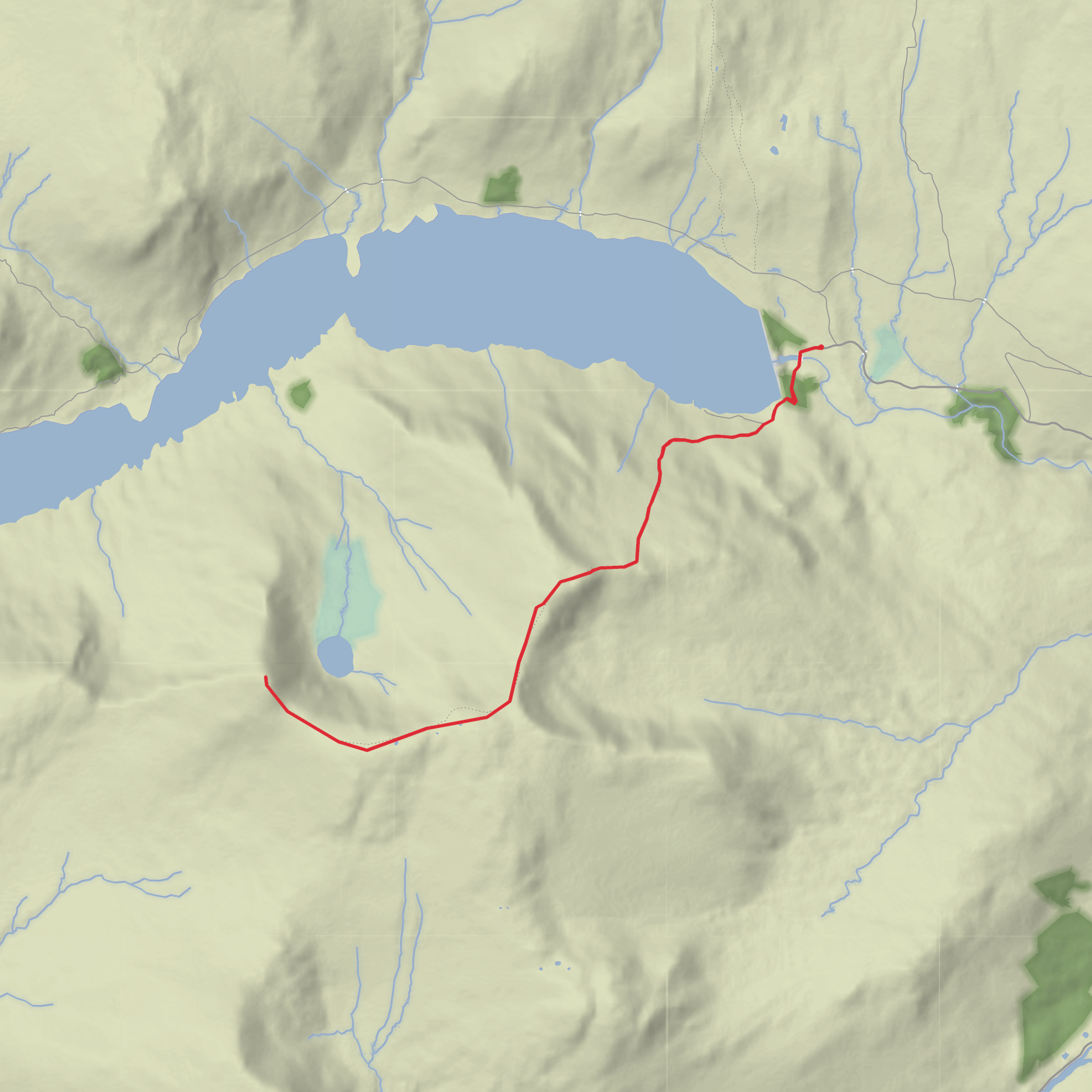 Stuc an Lochan mobile static map