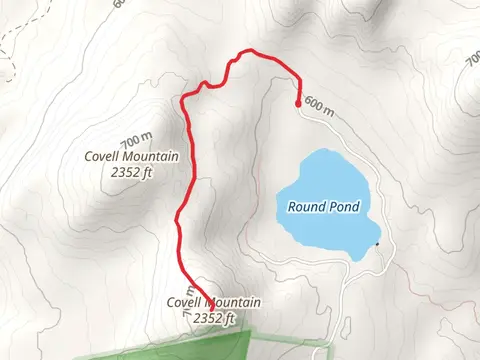 Covell Mountain from Round Pond