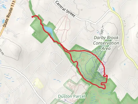 Darby Brook Area - Kelly Brook Loop Trail
