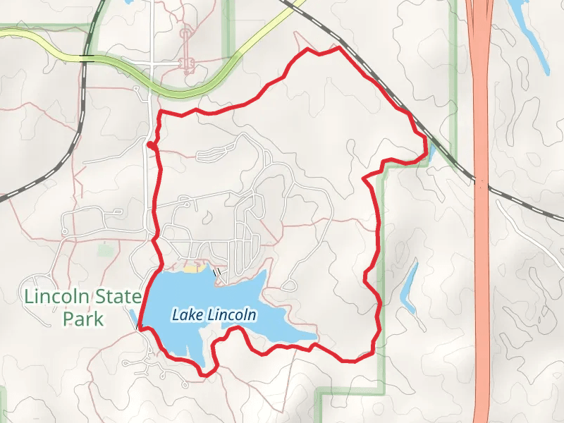 Lincoln State Park and Lake Lincoln Loop - East