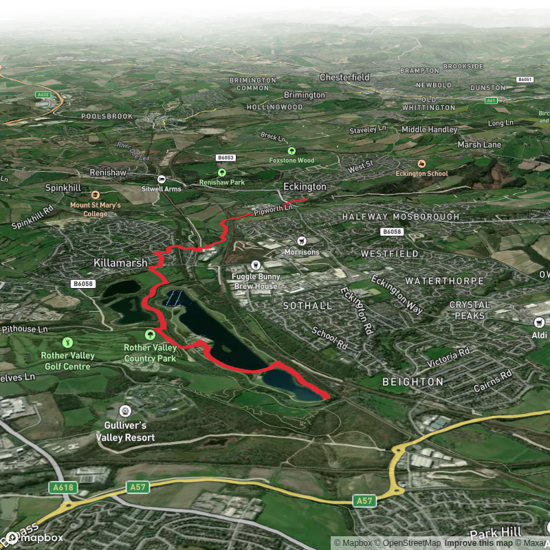 Round Sheffield 10 - Rother Valley to Eckington