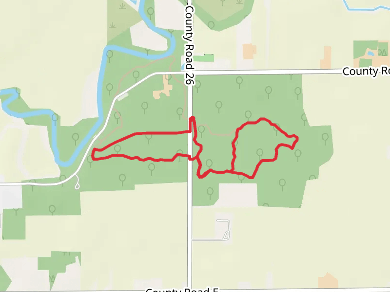 Bur Oak and Tuliptree Loop Trail