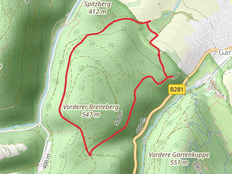 Spitzberg Rundweg Loop