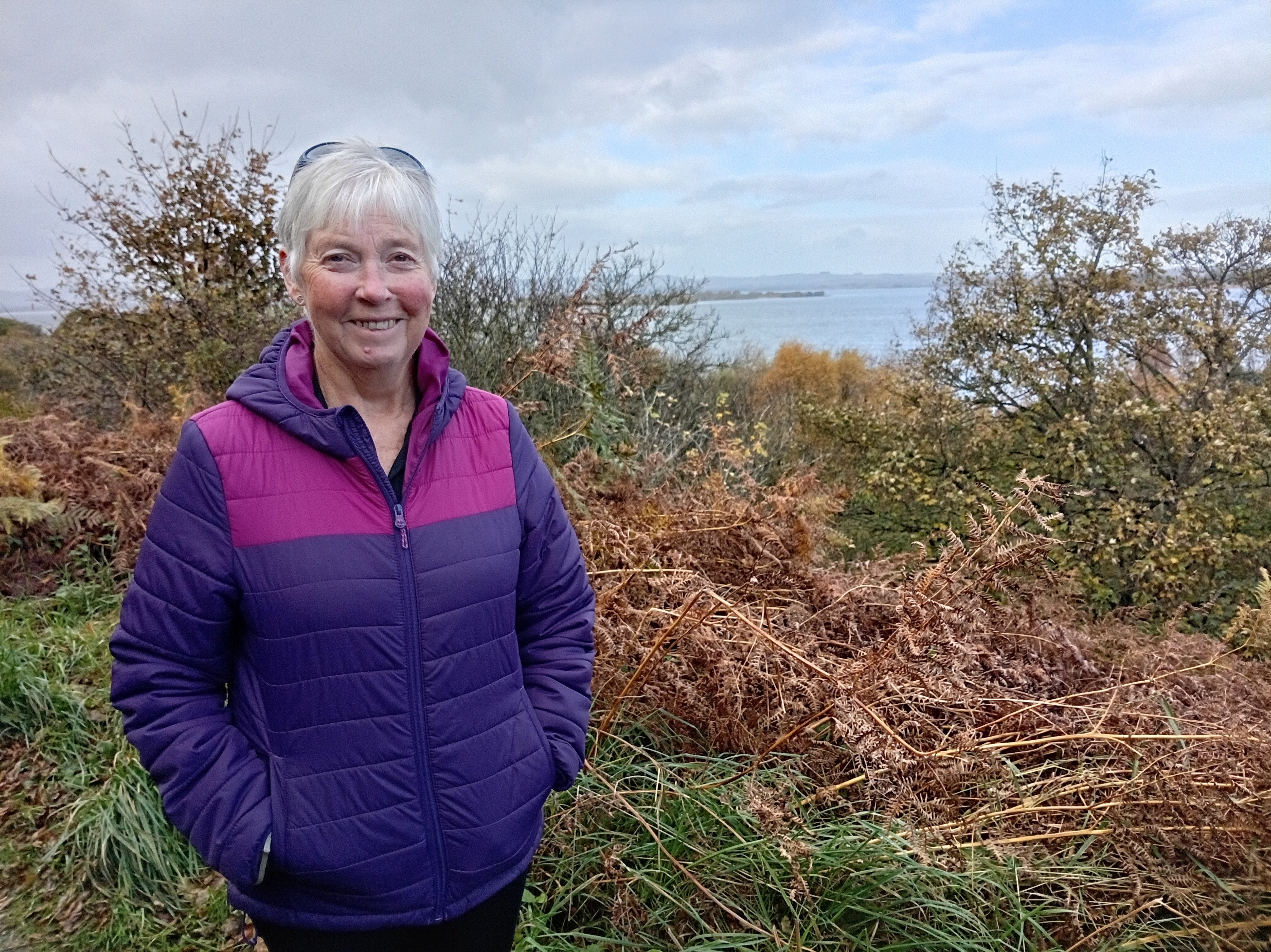 A map preview of the recording Loch Leven View Point Trail.