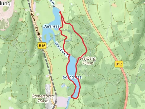 Bachtelsee and Freyberg Loop via Barensee
