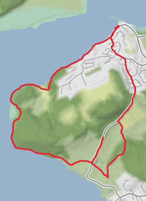 South Lakeland Hiking mobile static map