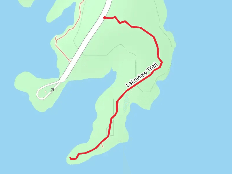 Lake of the Arbuckles - Lakeview Trail