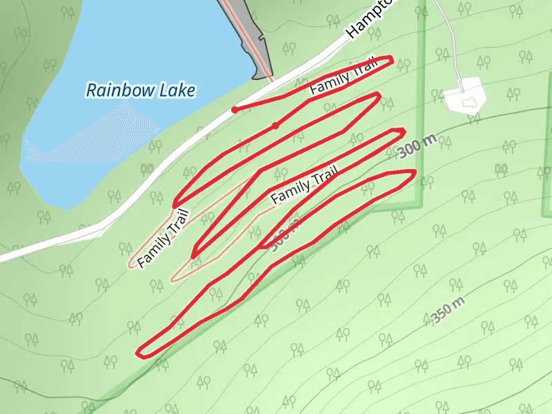 Family Trail - Rainbow Lake