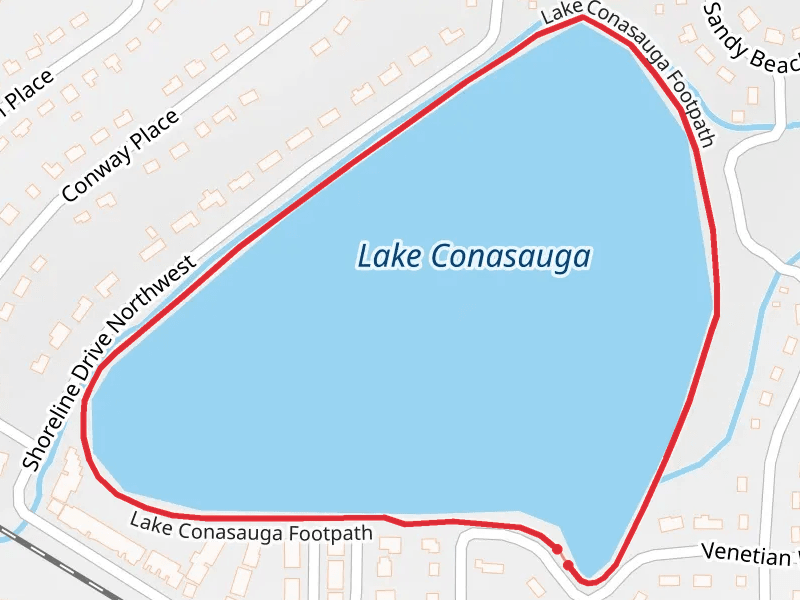 Lake Conasauga Loop