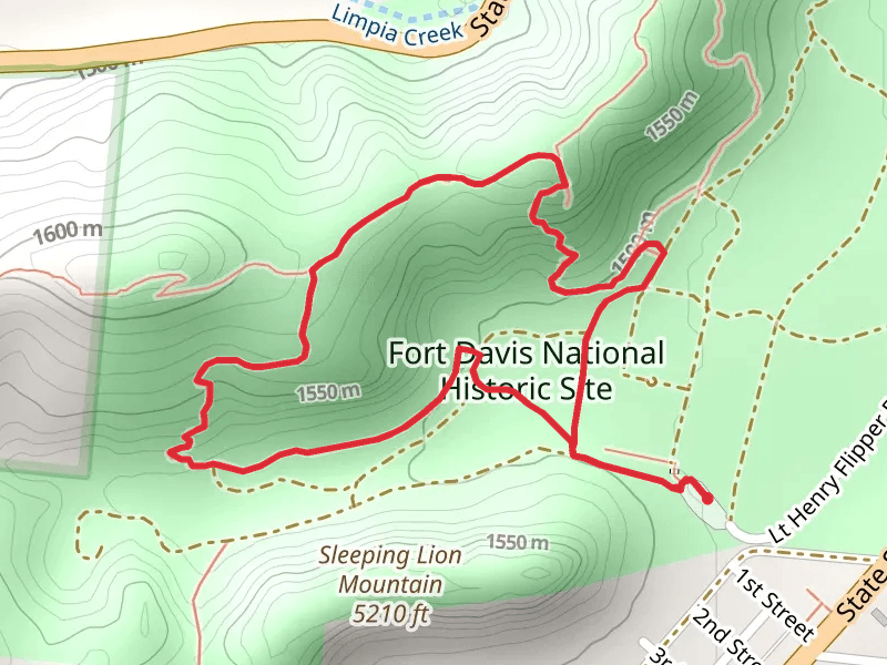 Fort Davis National Historic Site Loop
