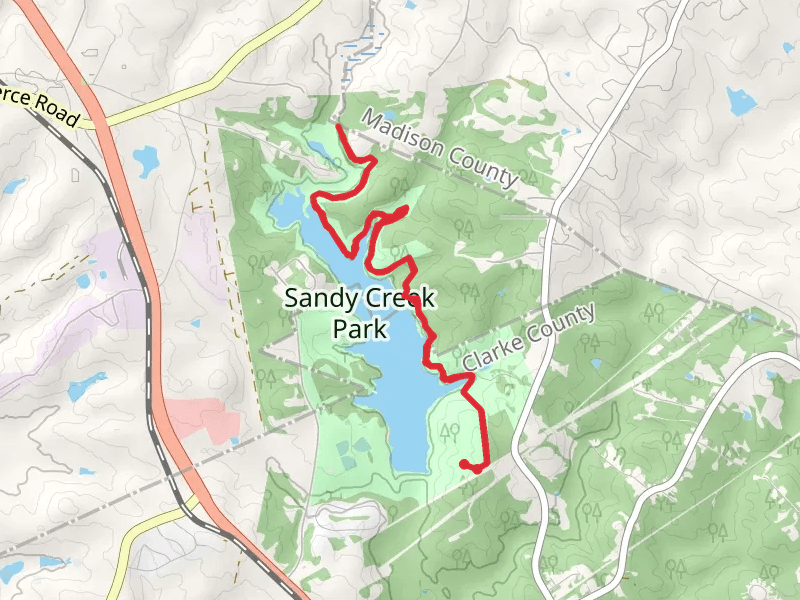 Lake Chapman via Lakeside Trail