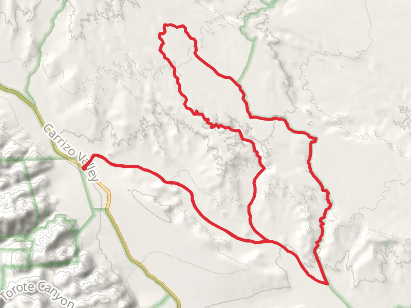 Vallecito Creek and West Mesa Loop