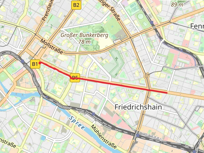 Alexanderplatz Out and Back