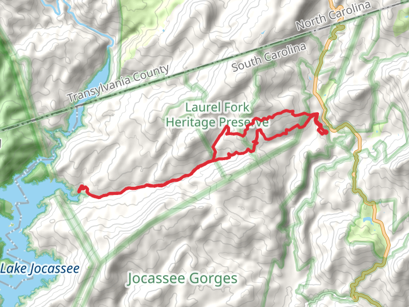 Foothills Trail and Horse Pasture Road Loop