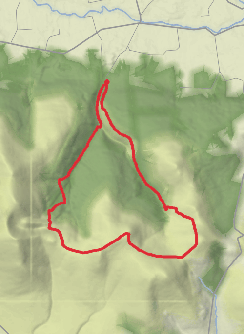 Knockmealdowns mobile static map