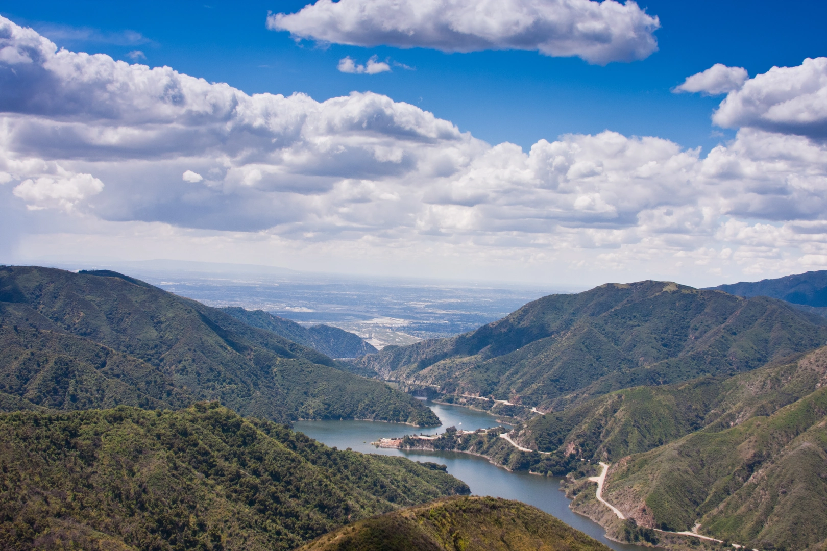 An image depicting the trail Walk along San Gabriel River and its surrounding area.