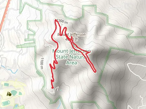 Mountain Ridge, Mount Jefferson and Lost Province Loop Trail