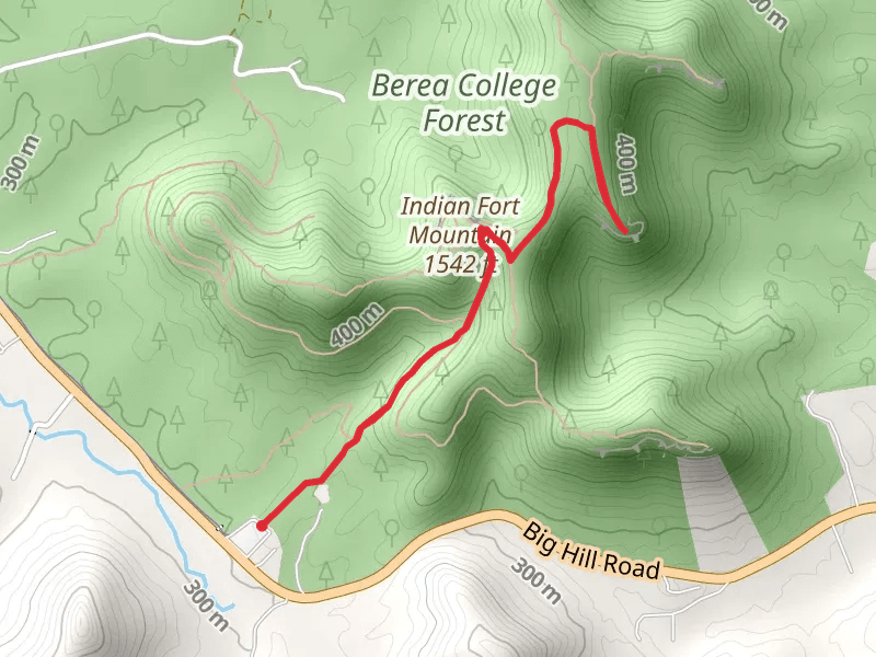 Indian Fort Mountain Trail and Eagles Nest Trail