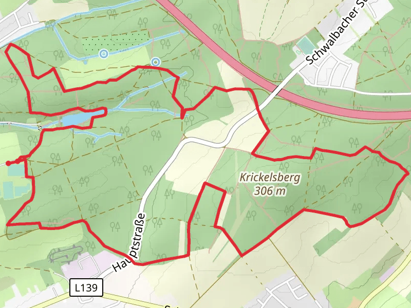 Krickelsberg and Frauenwald Loop