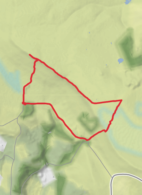 High Neb & Stannage Pole mobile static map
