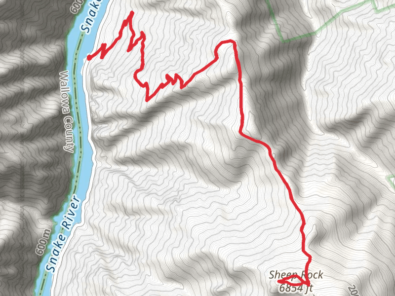 Sheep Rock via Haley Ridge Trail