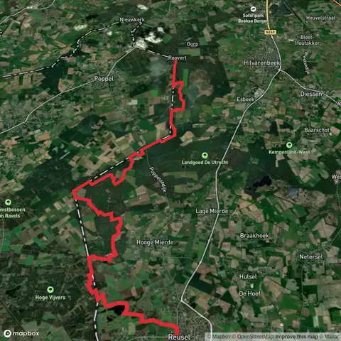 Reusel to Roovert via Grenslandpad