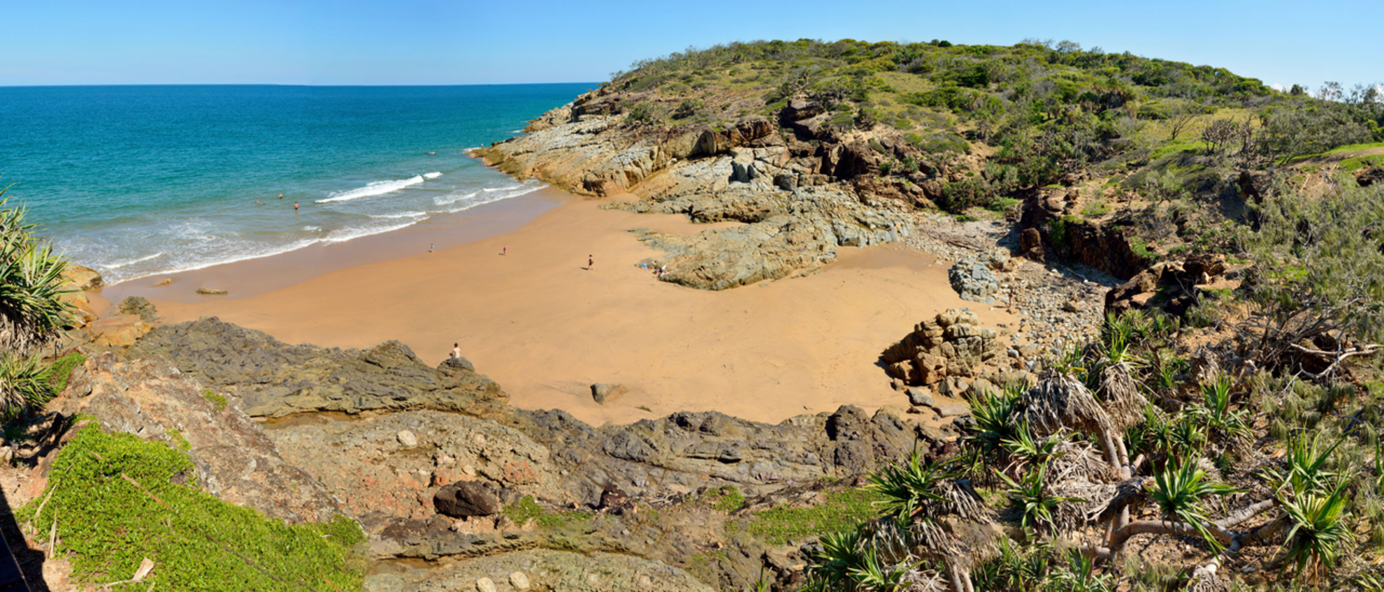 An image depicting the trail Round Hill Head Walk and its surrounding area.