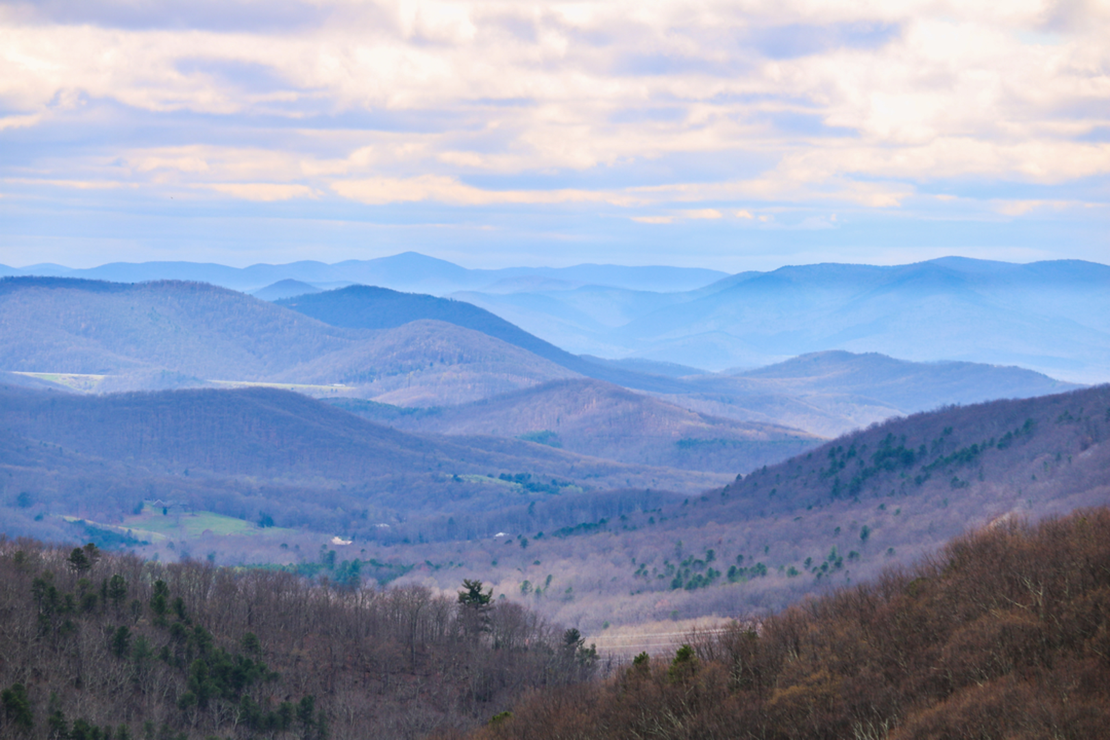 An image depicting the trail Gasline Road Trail and its surrounding area.