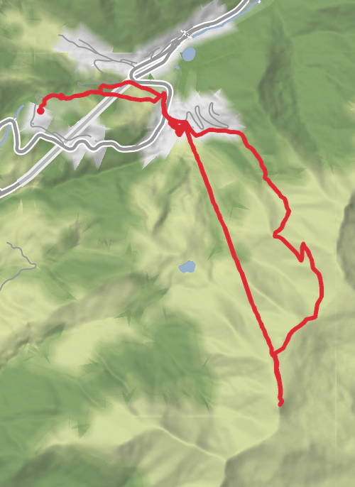 Plumb du Cantal, France mobile static map
