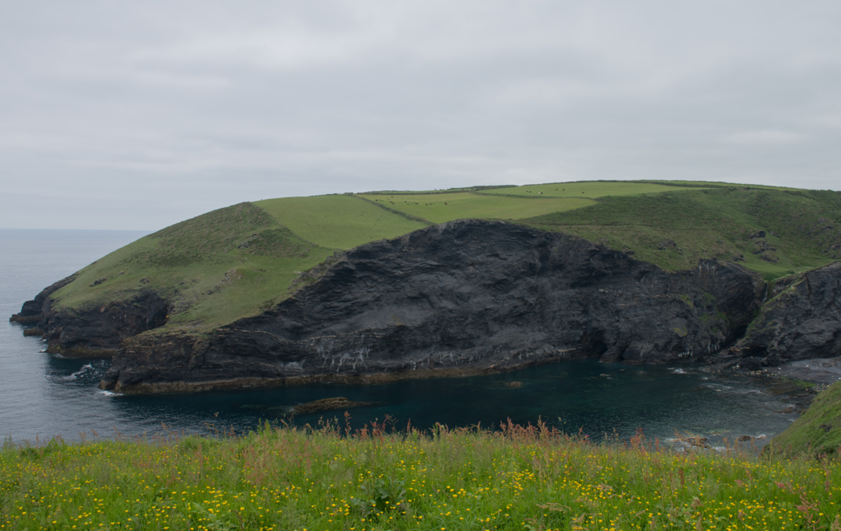 An image depicting the trail Boscastle Farm Shop - Valency and Fire Beacon Walk and its surrounding area.
