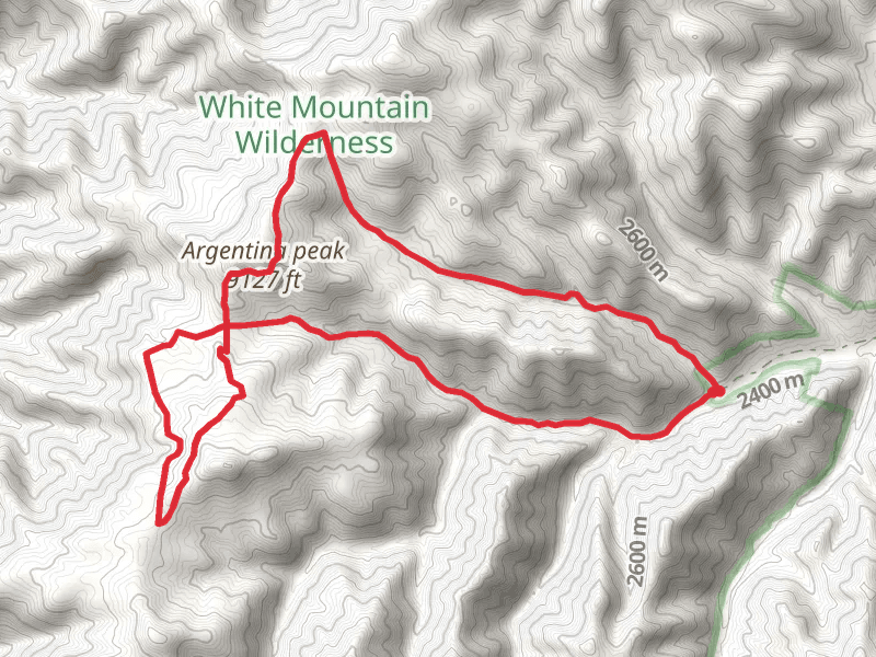 Argentina Peak, Phantom and Little Bonito Loop Trail
