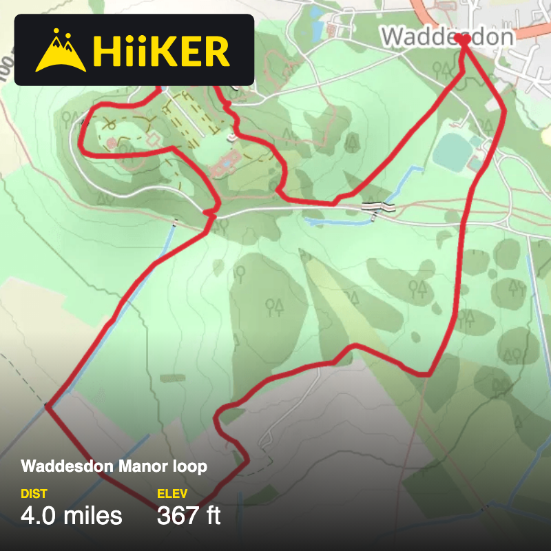 Waddesdon Manor and Lodge Hill Loop | Buckinghamshire | England
