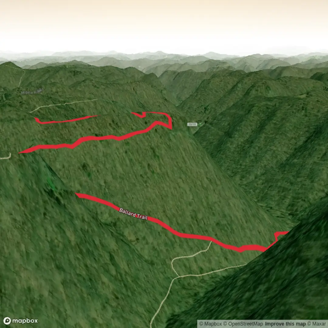 An image depicting the trail Ballard Trail and its surrounding area.