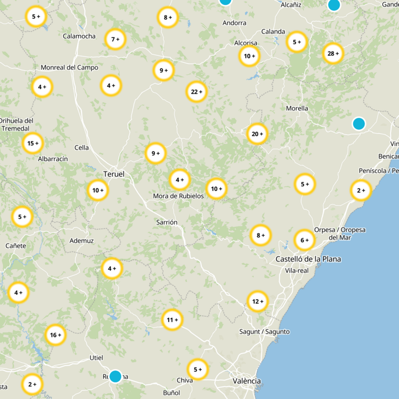 Nogueruelas Static Map